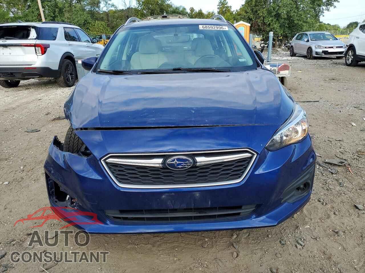 SUBARU IMPREZA 2017 - 4S3GTAB62H3743346