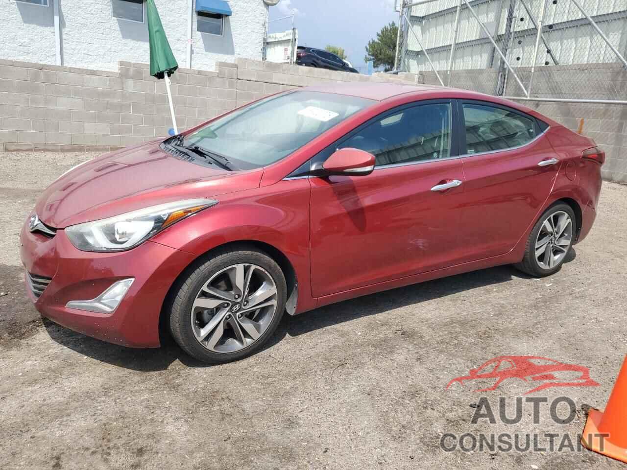 HYUNDAI ELANTRA 2014 - 5NPDH4AEXEH546603
