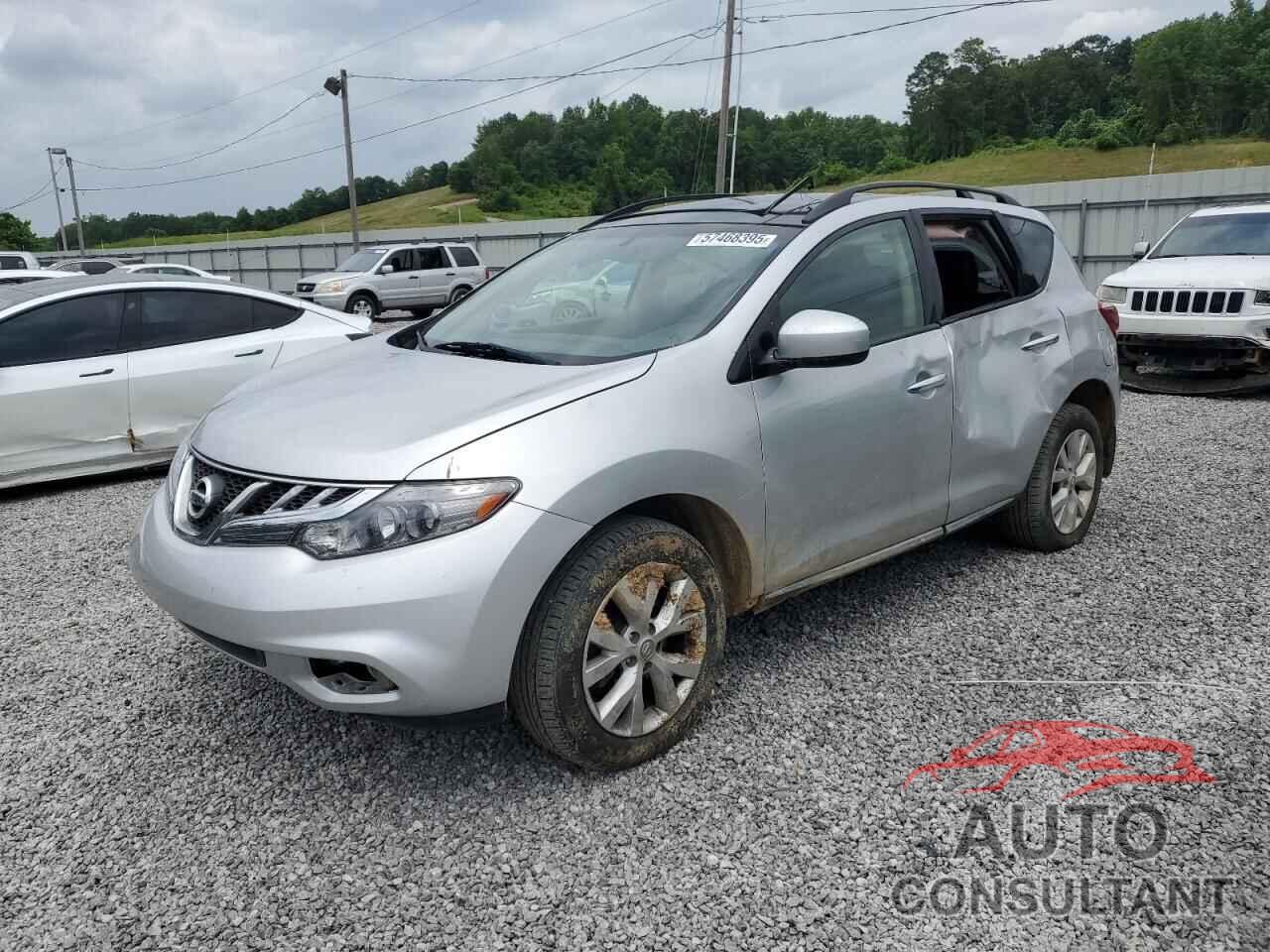 NISSAN MURANO 2012 - JN8AZ1MW9CW200864