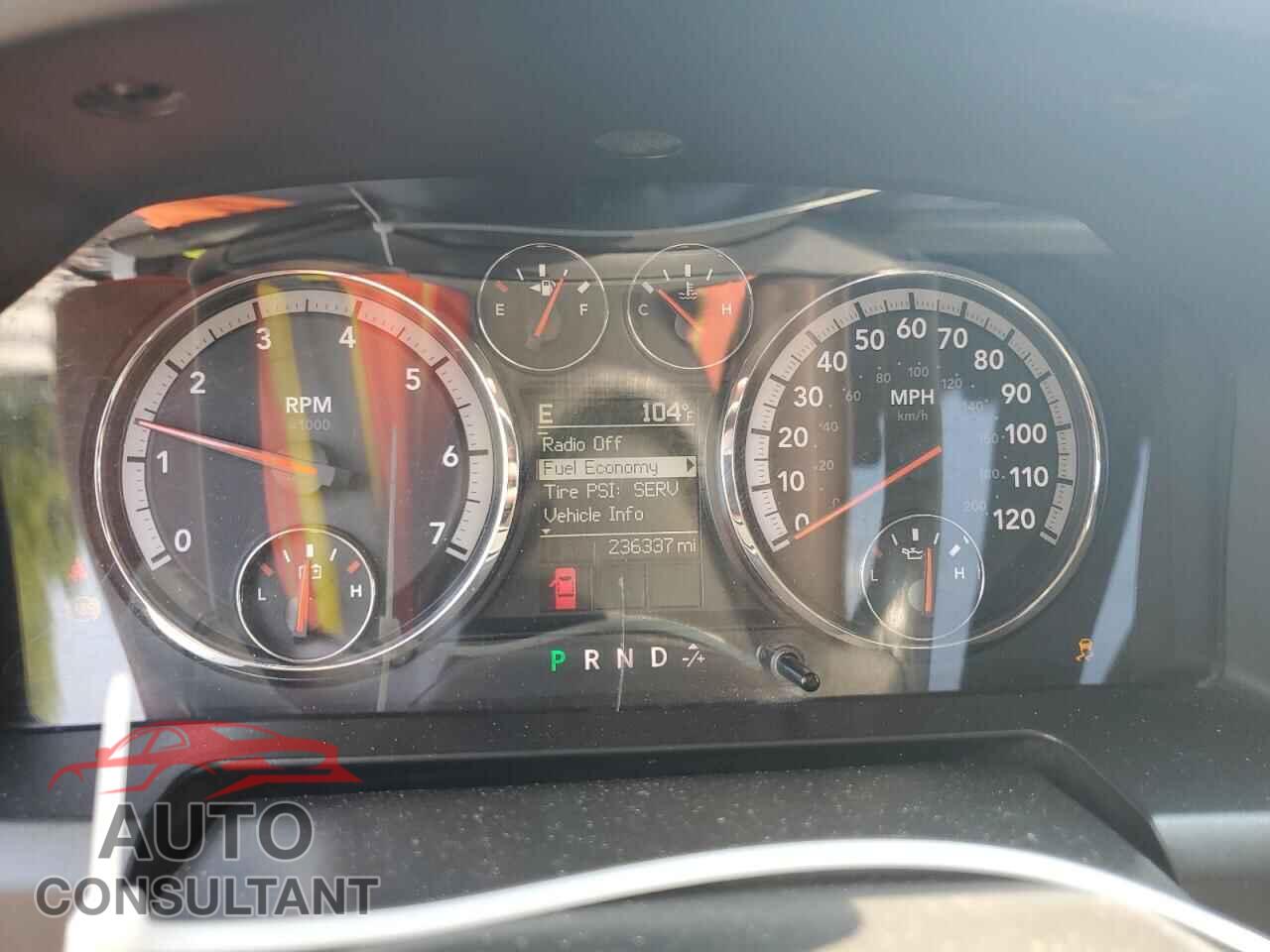 DODGE RAM 1500 2012 - 1C6RD6GP5CS193327