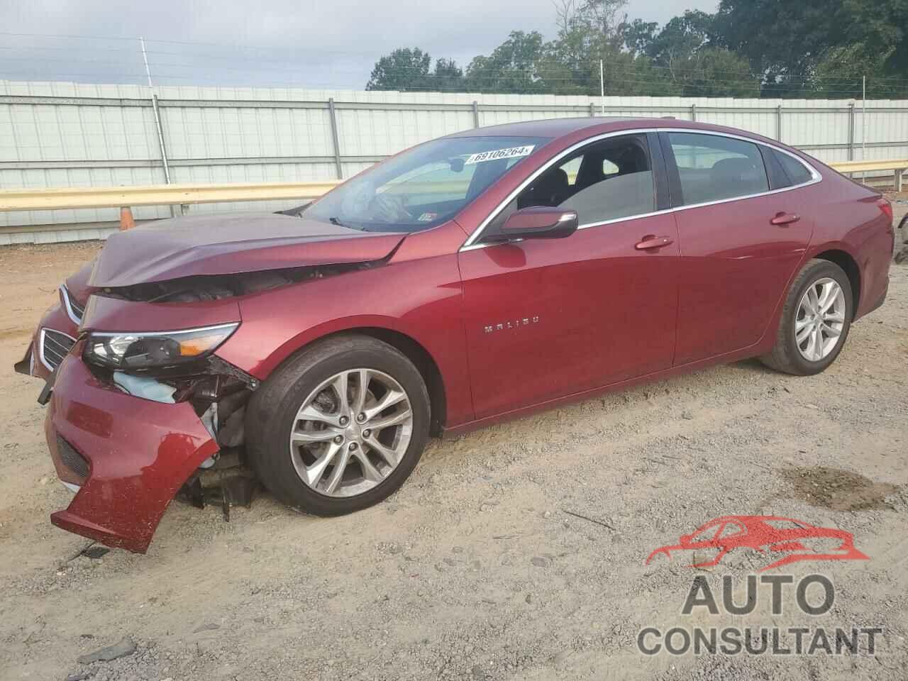 CHEVROLET MALIBU 2017 - 1G1ZE5ST2HF195629