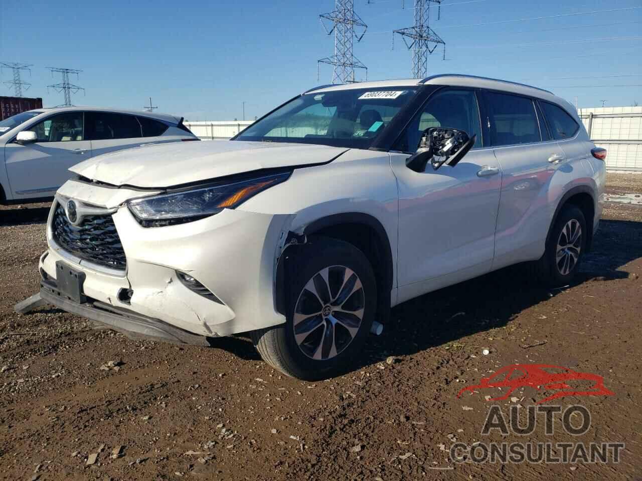 TOYOTA HIGHLANDER 2021 - 5TDGZRBHXMS095391