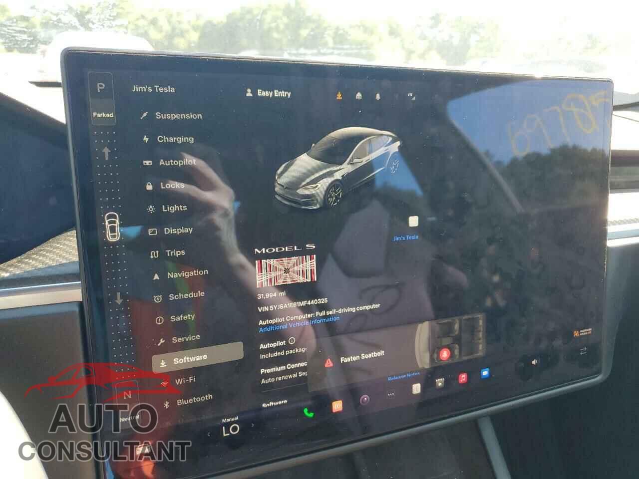 TESLA MODEL S 2021 - 5YJSA1E61MF440325