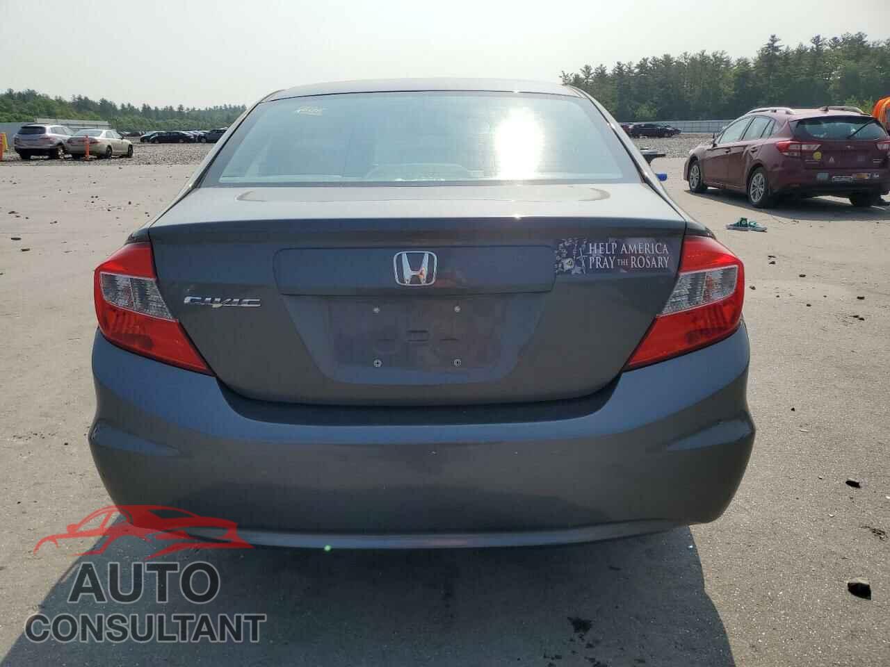 HONDA CIVIC 2012 - 2HGFB2F5XCH579650
