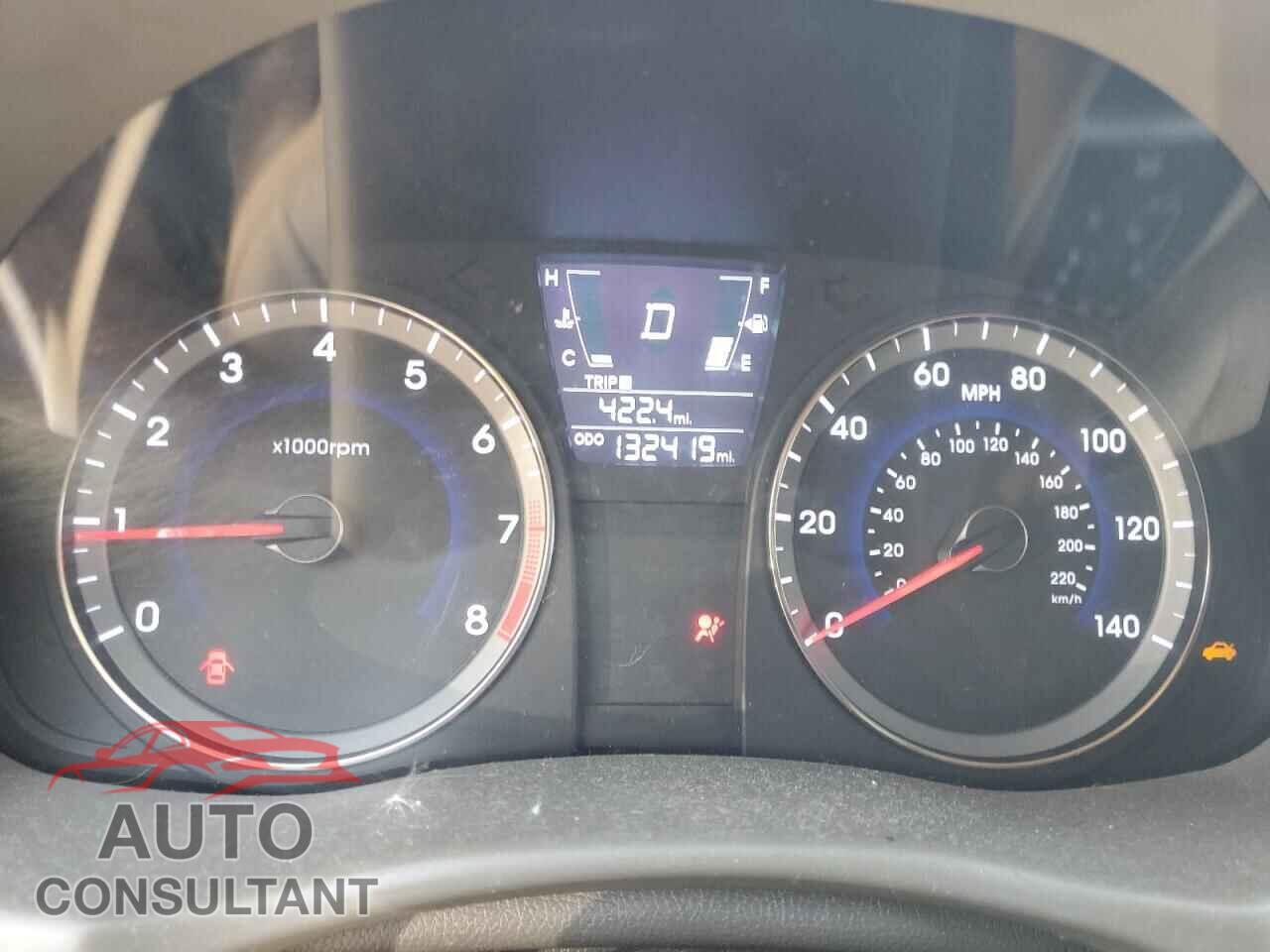 HYUNDAI ACCENT 2014 - KMHCU4AE4EU621112
