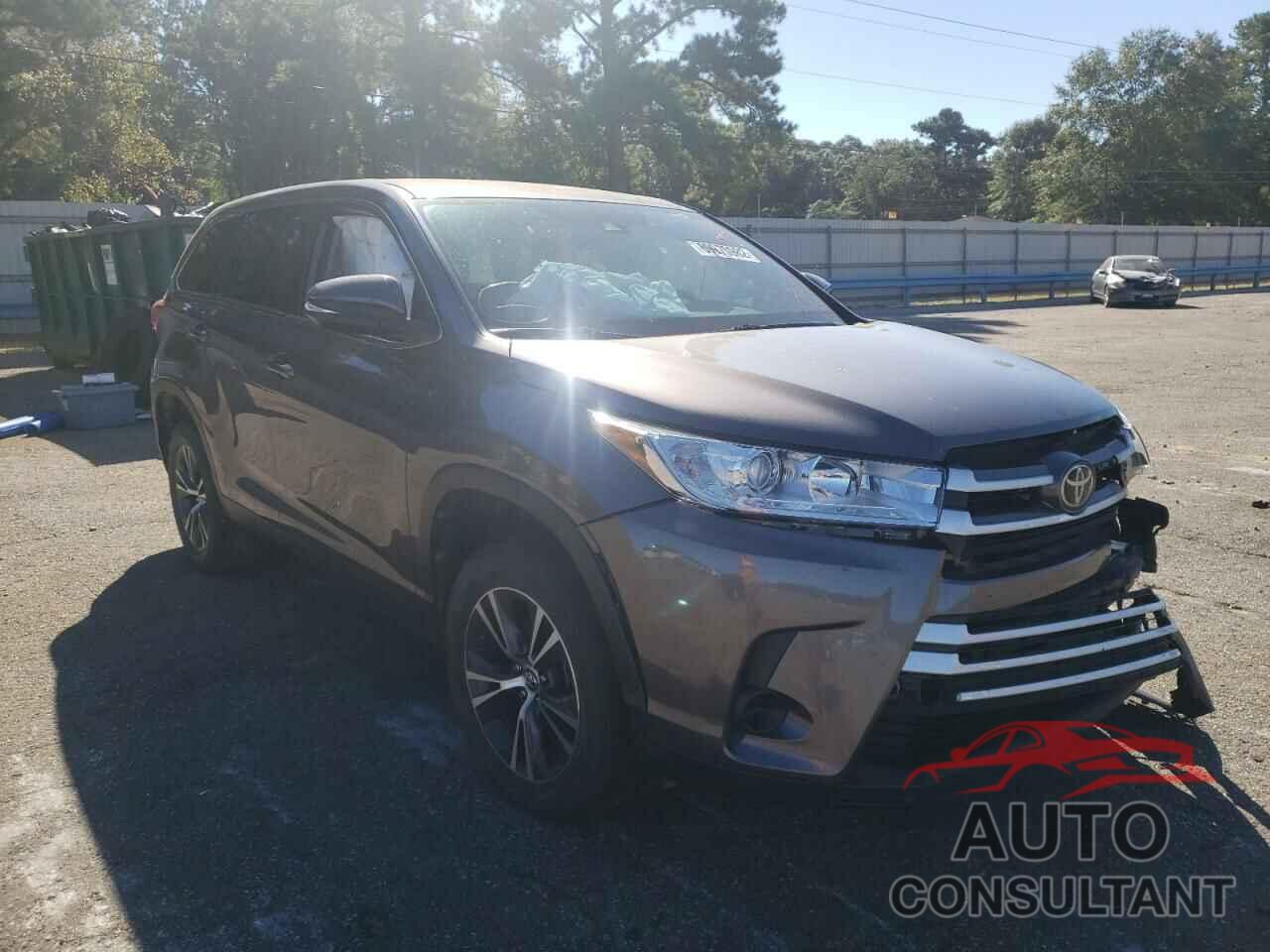 TOYOTA HIGHLANDER 2019 - 5TDZARFH1KS059824