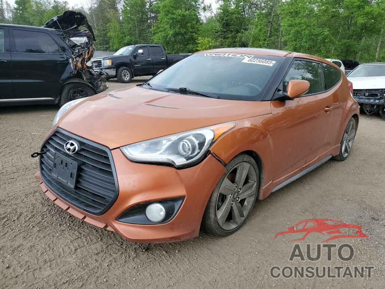 HYUNDAI VELOSTER 2013 - KMHTC6AE2DU131877