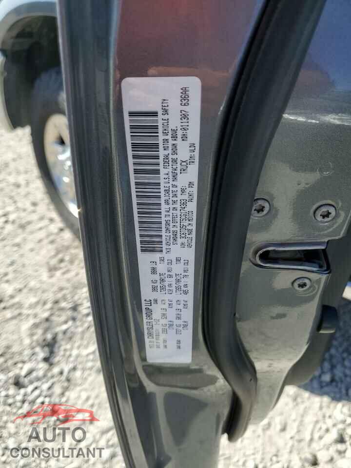 DODGE RAM 2500 2012 - 3C6TD5FT5CG174363