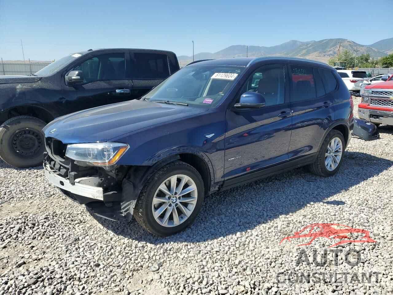 BMW X3 2016 - 5UXWY3C57G0N88628