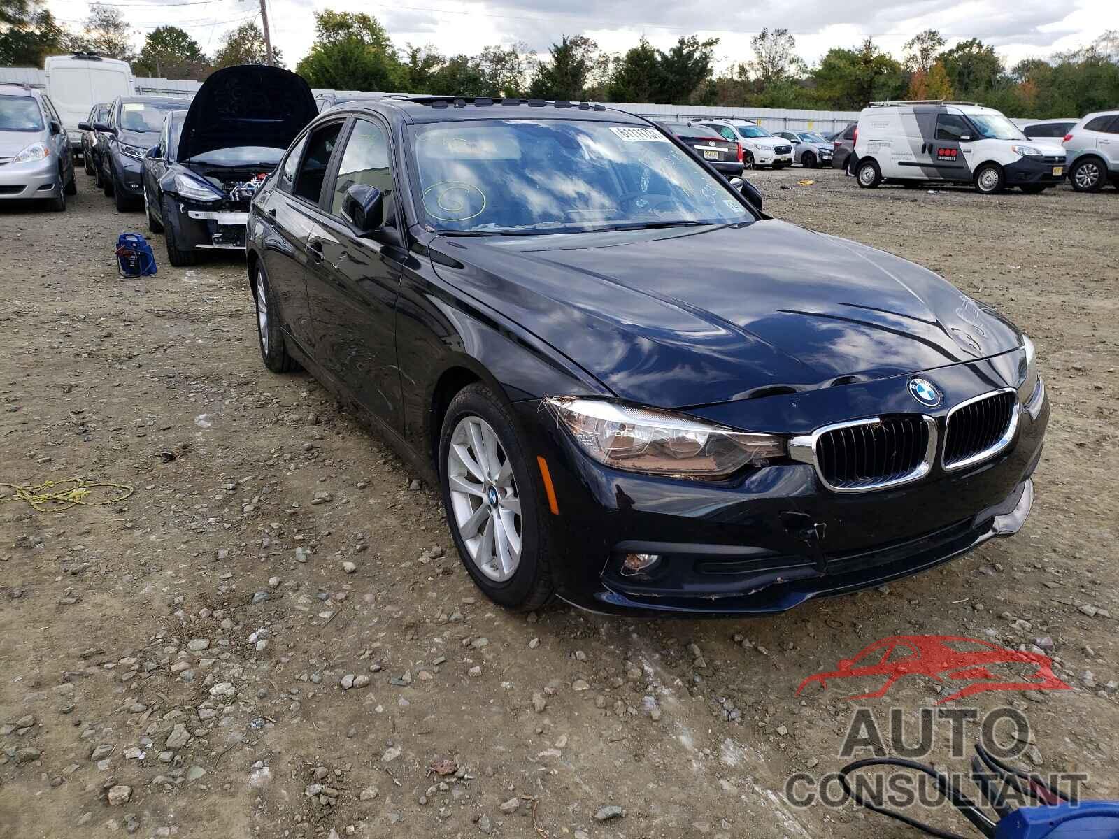 BMW 3 SERIES 2017 - WBA8A3C52HK691201