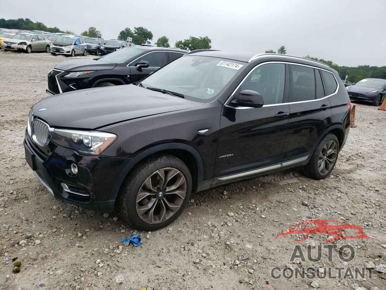 BMW X3 2016 - 5UXWY3C56G0N87812