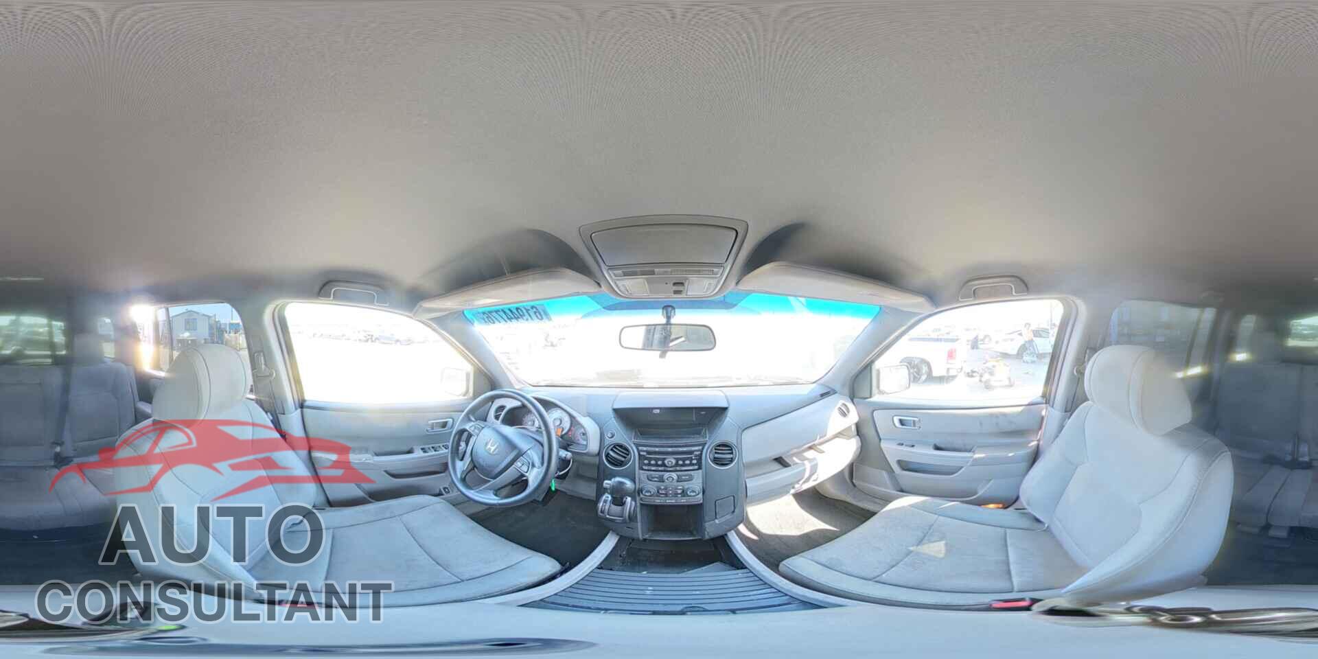 HONDA PILOT 2012 - 5FNYF3H45CB033012