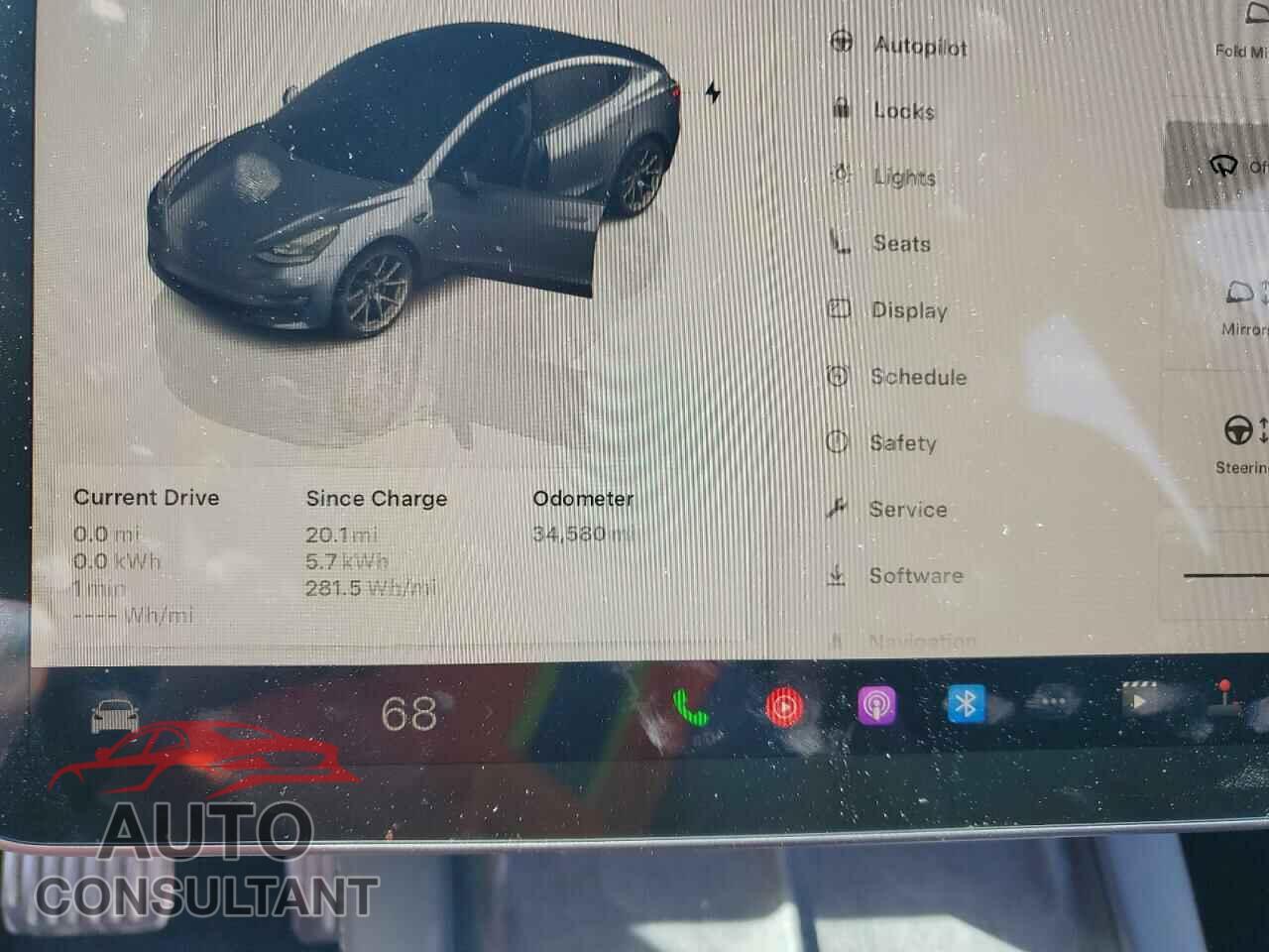 TESLA MODEL 3 2022 - 5YJ3E1EBXNF339680