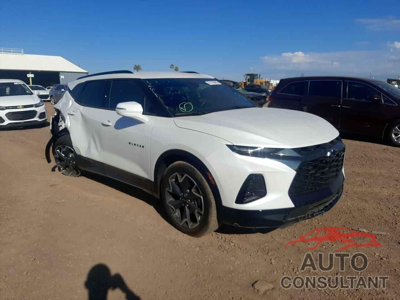 CHEVROLET BLAZER 2020 - 3GNKBERSXLS667425