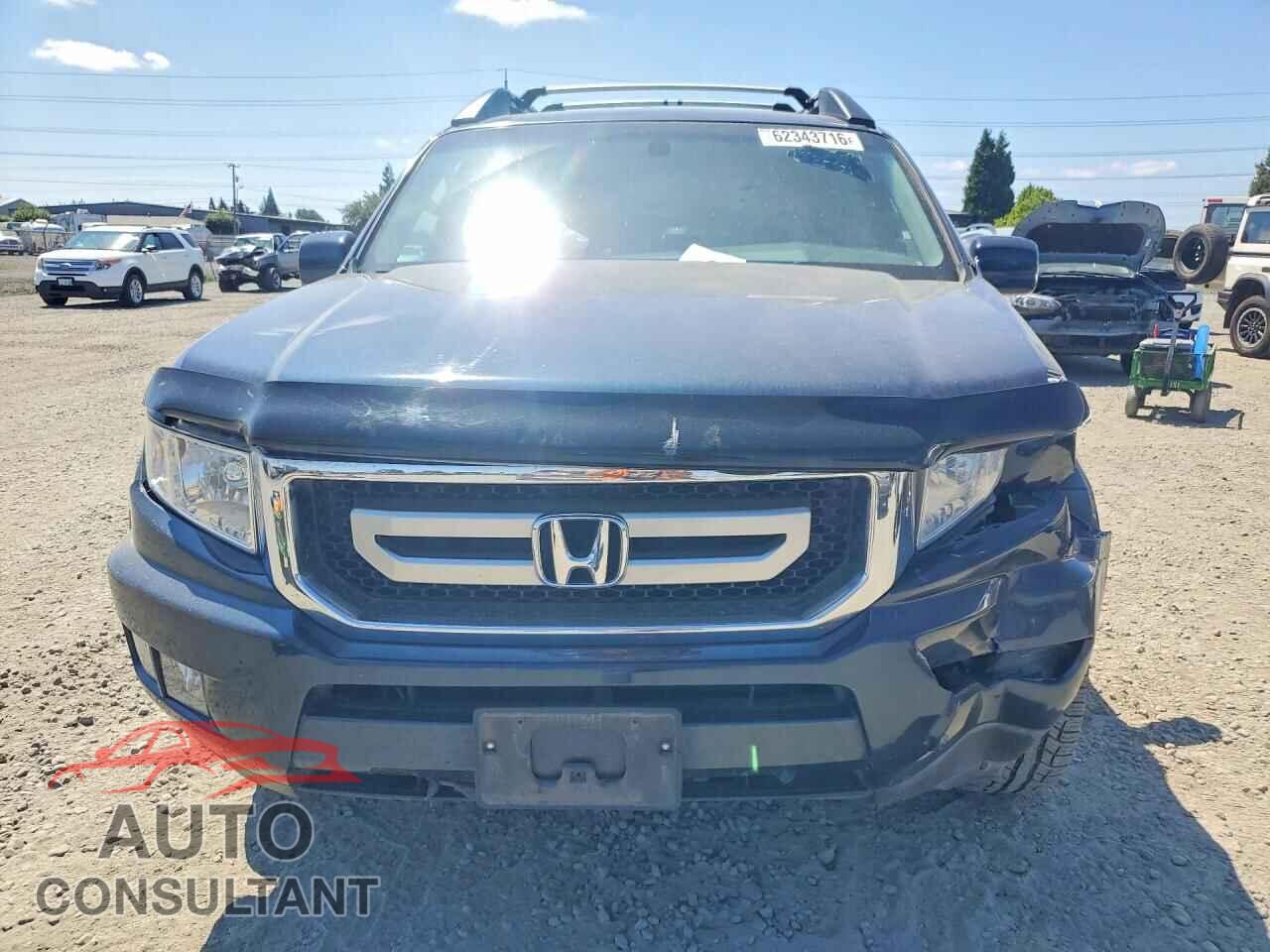 HONDA RIDGELINE 2010 - 5FPYK1F50AB007823