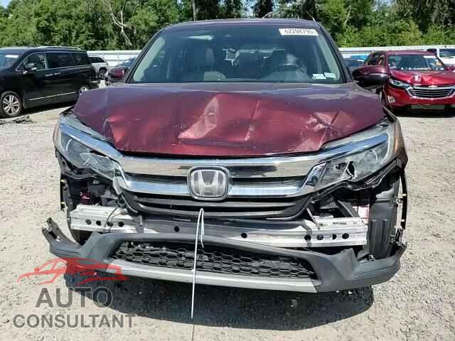 HONDA PILOT 2019 - 5FNYF5H5XKB044896