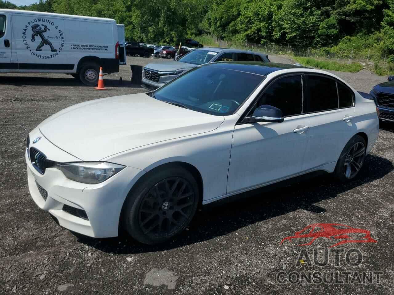 BMW 3 SERIES 2013 - WBA3B5C52DF596210