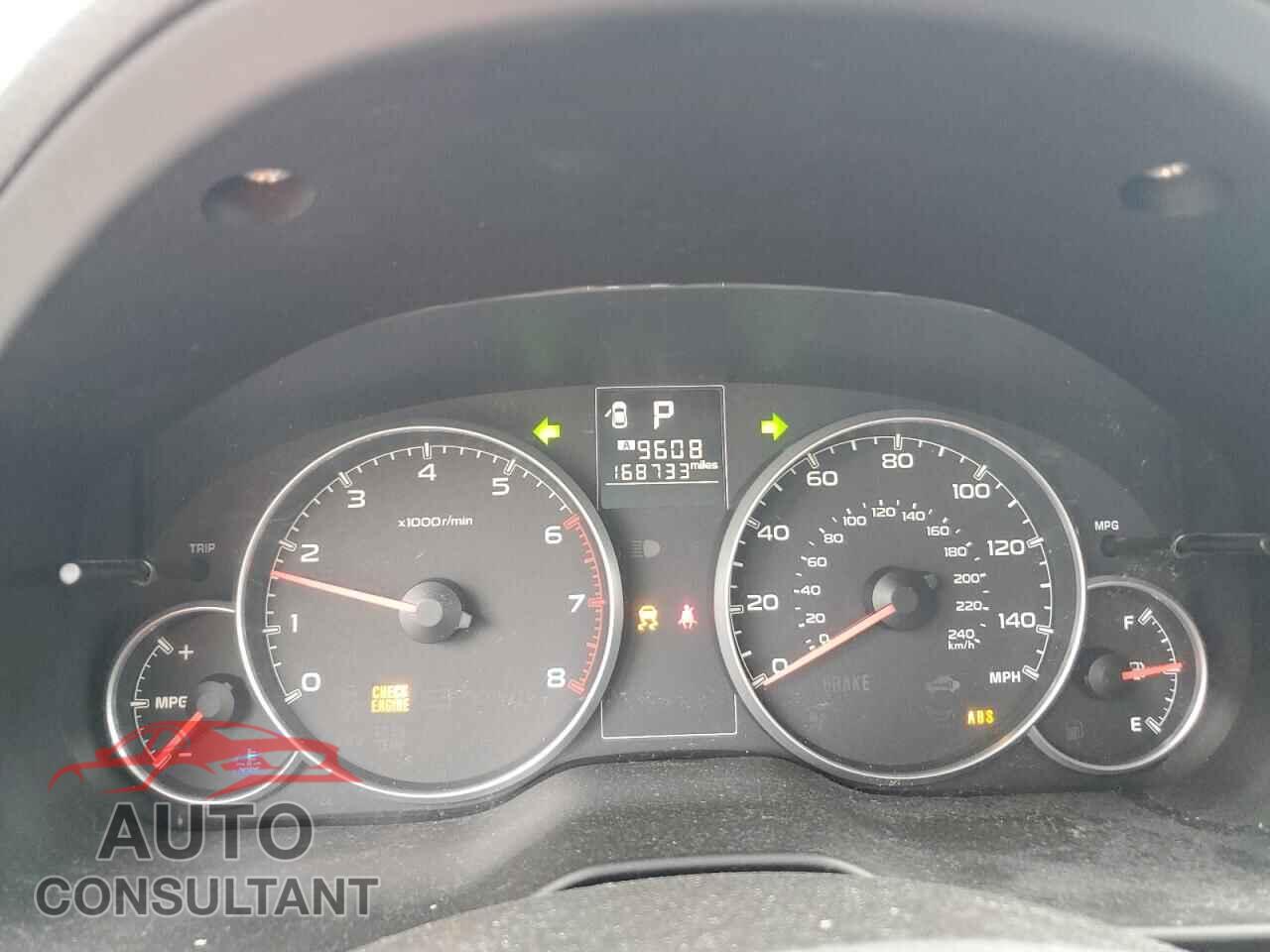 SUBARU OUTBACK 2013 - 4S4BRBCC0D3283127