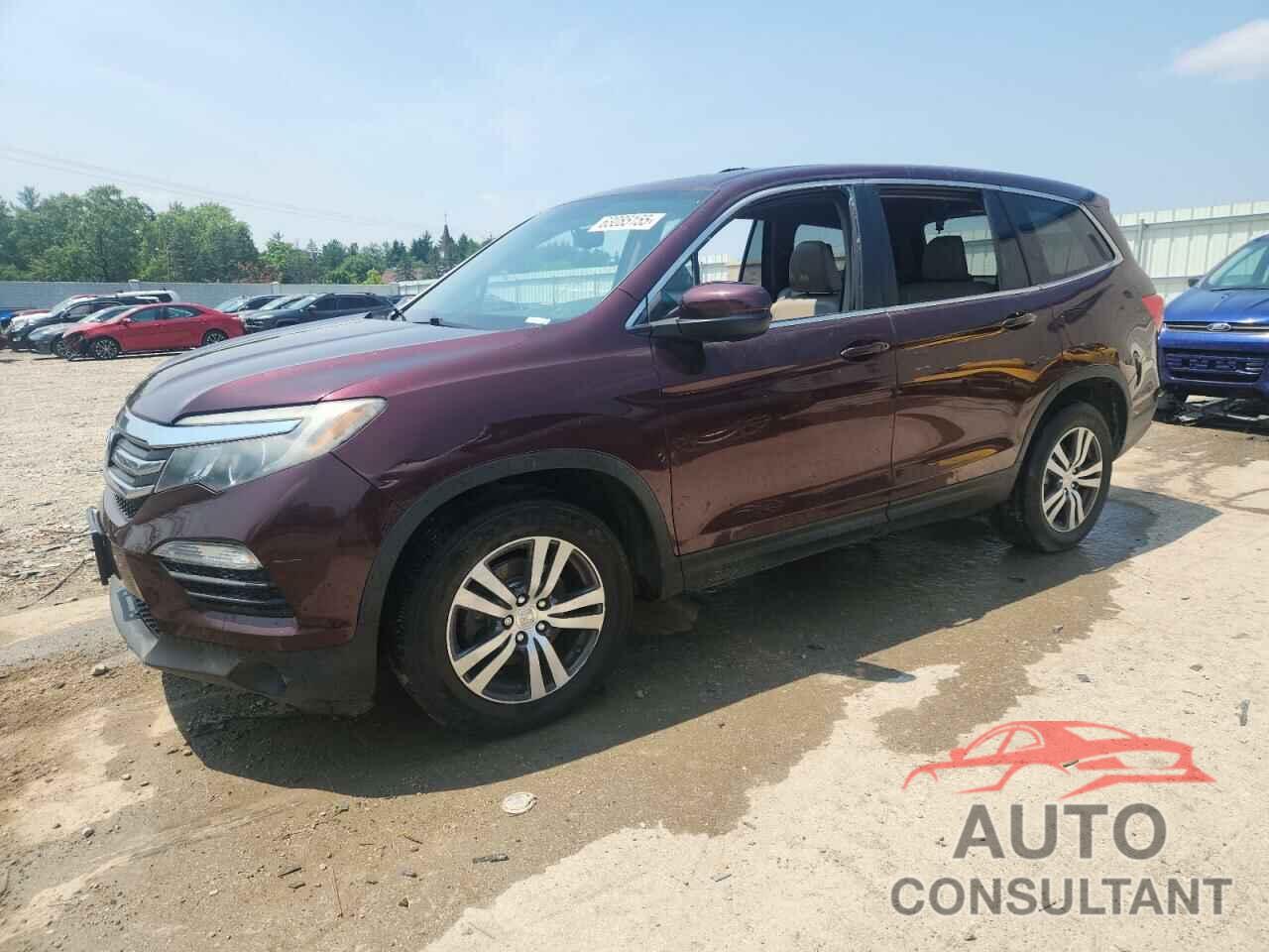 HONDA PILOT 2017 - 5FNYF6H58HB020577