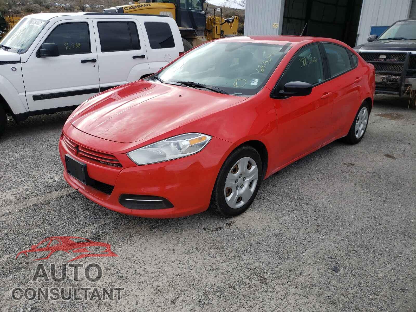 DODGE DART 2016 - 1C3CDFAA3GD625138