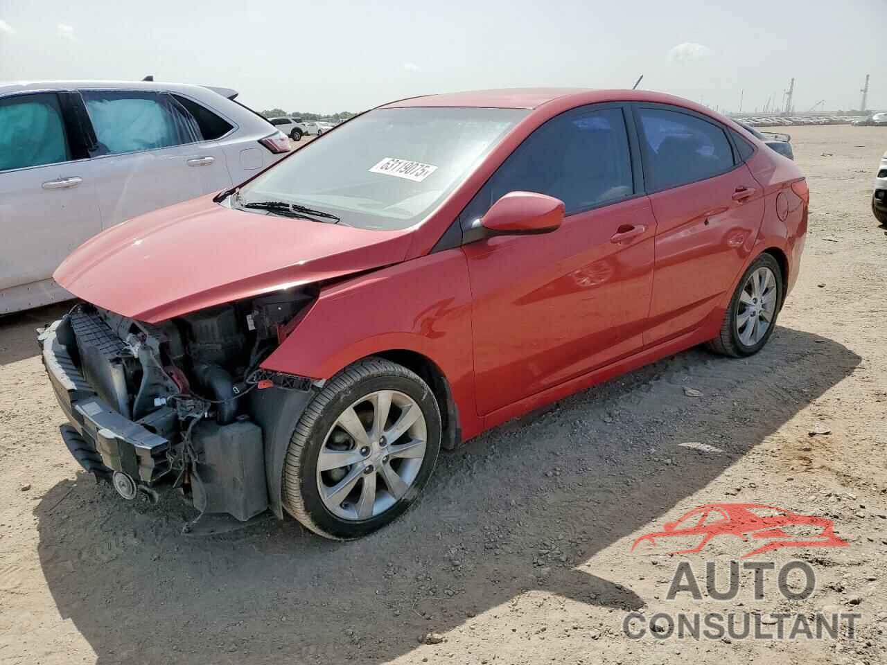HYUNDAI ACCENT 2012 - KMHCU4AE4CU146882