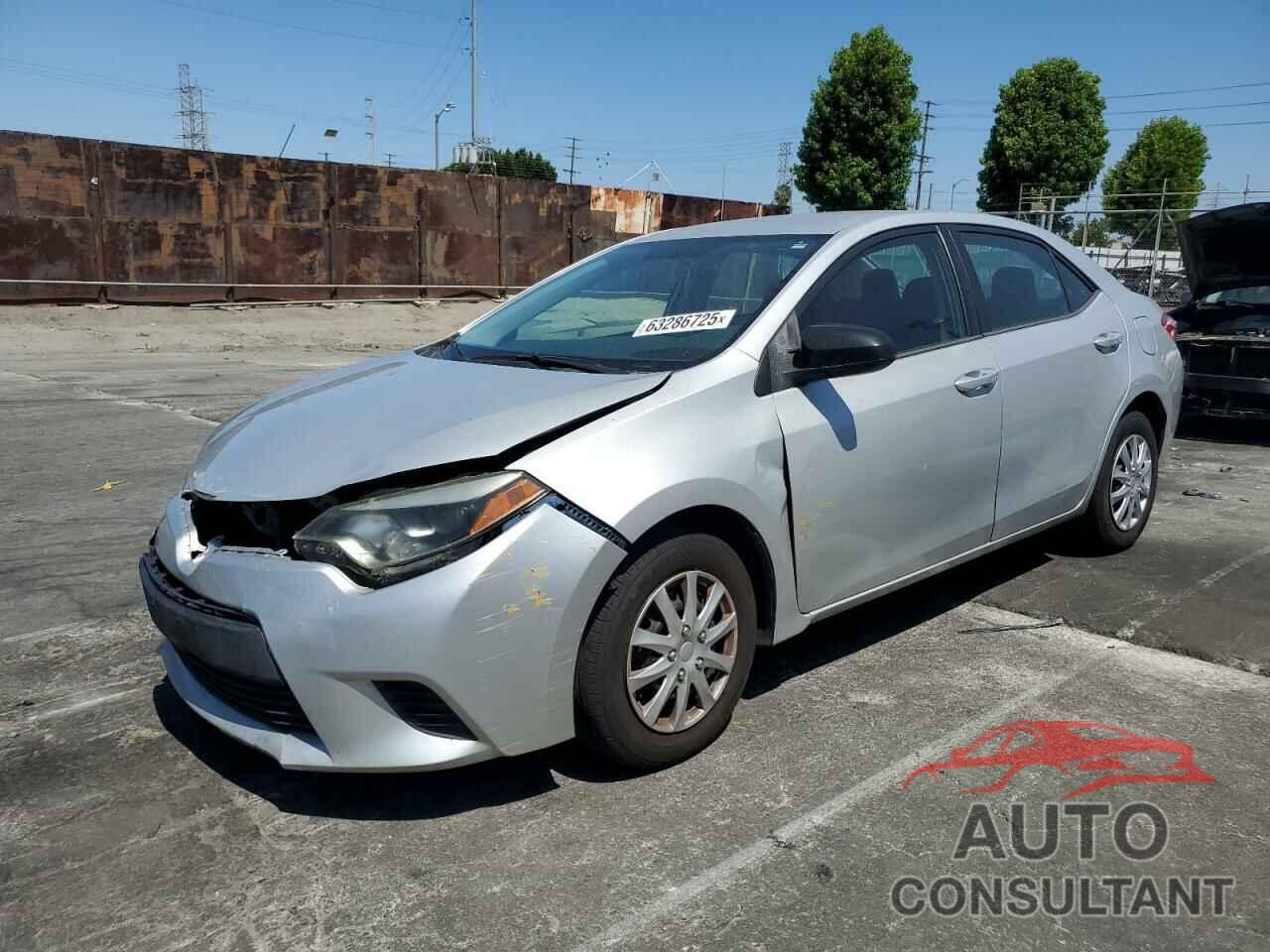 TOYOTA COROLLA 2015 - 5YFBURHE0FP180905