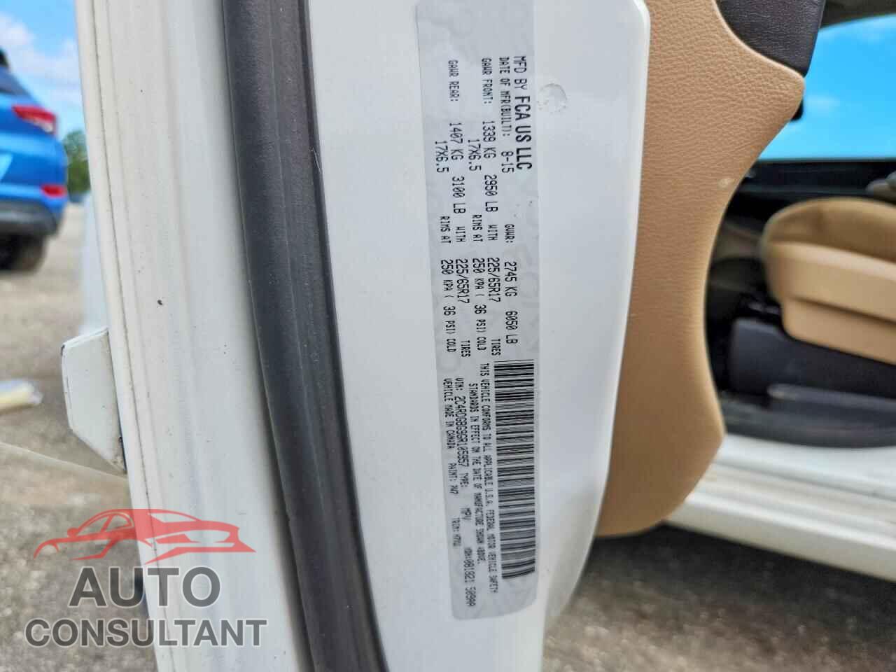 DODGE CARAVAN 2016 - 2C4RDGBG9GR105957
