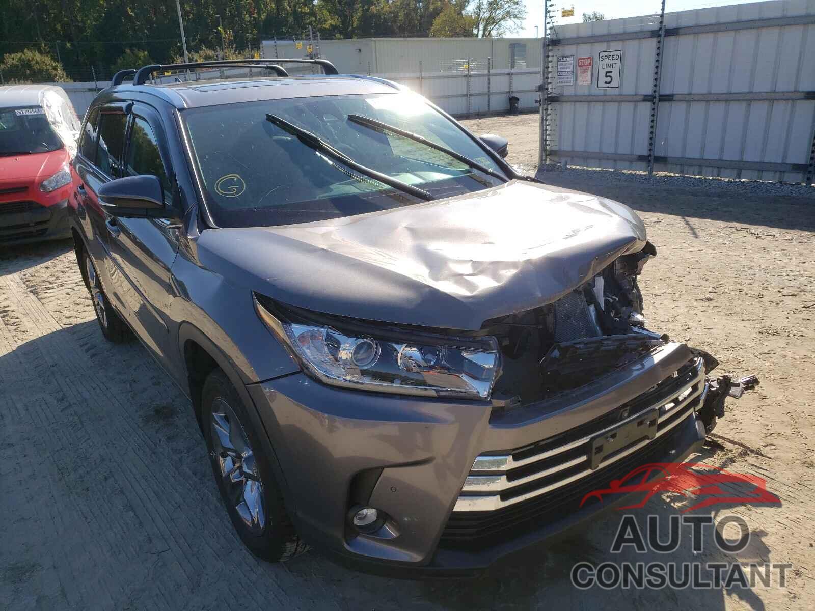 TOYOTA HIGHLANDER 2019 - 5TDDZRFH2KS922682