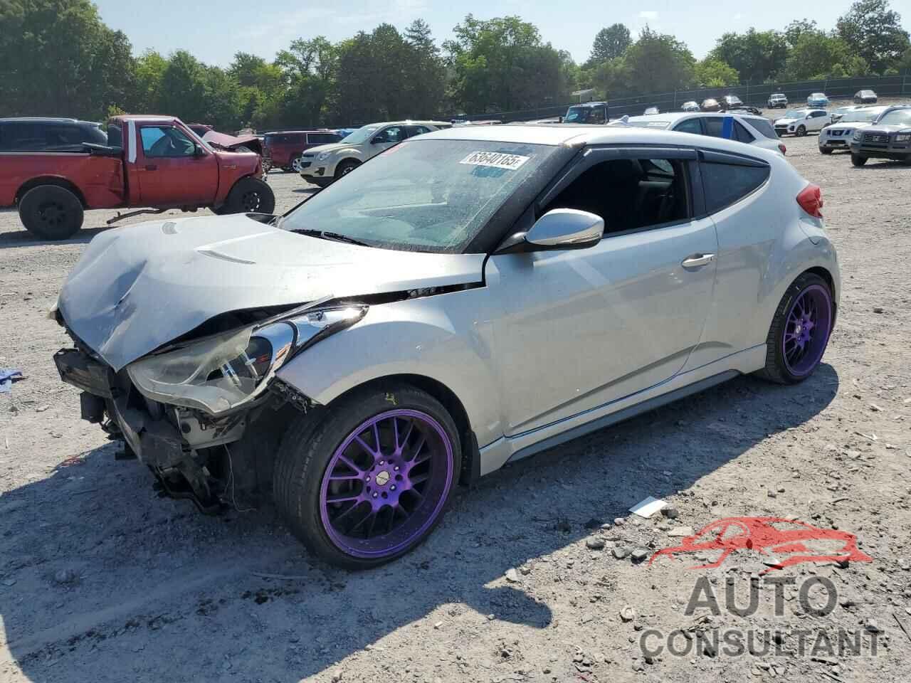 HYUNDAI VELOSTER 2013 - KMHTC6AE4DU156117