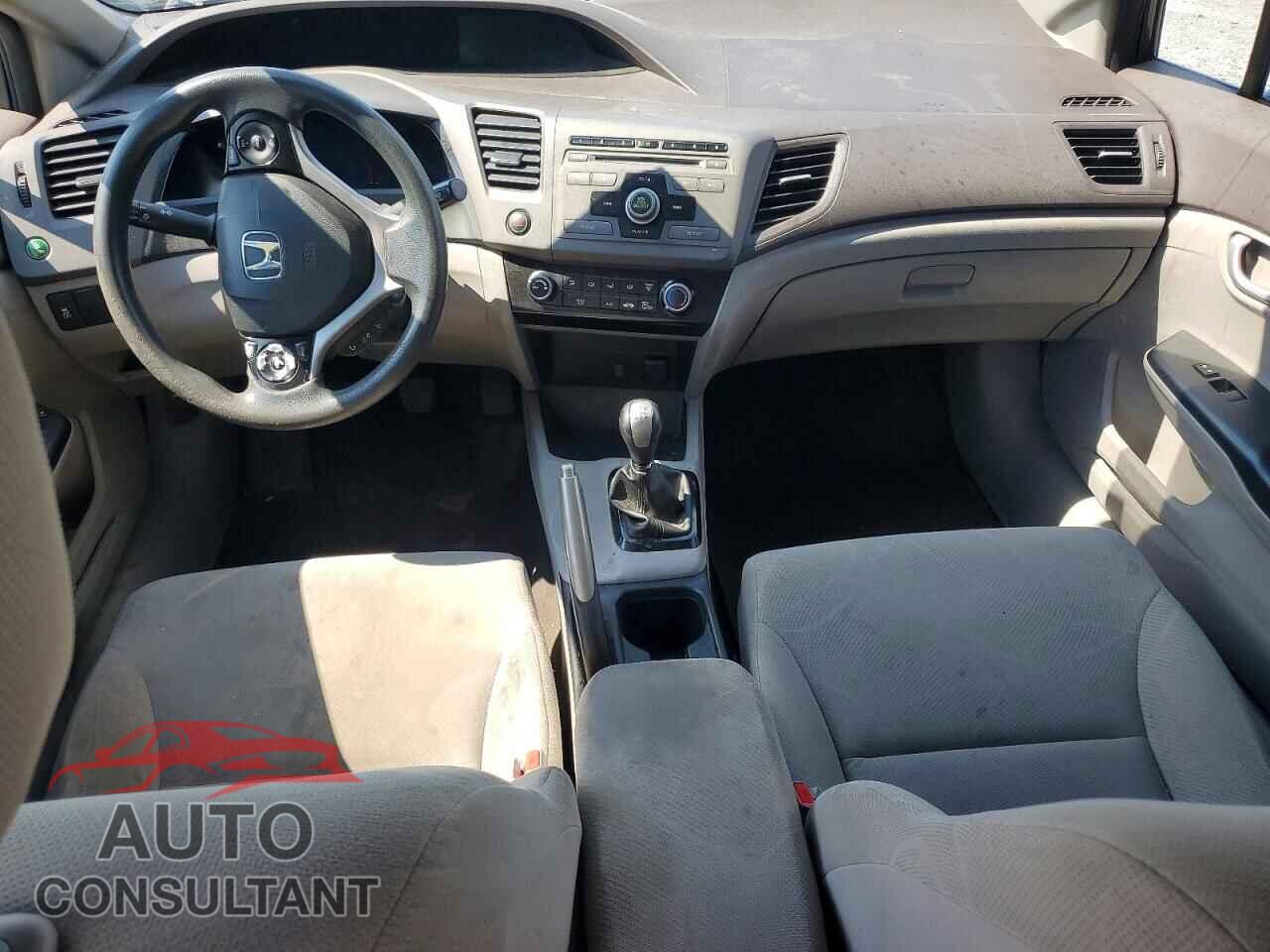 HONDA CIVIC 2012 - 2HGFB2E46CH033596