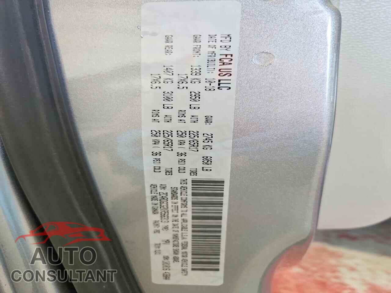 DODGE CARAVAN 2019 - 2C4RDGCG2KR566313