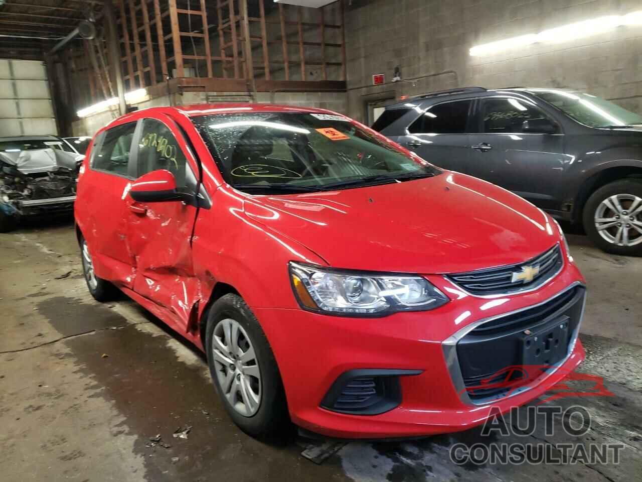 CHEVROLET SONIC 2020 - 1G1JG6SB3L4131706