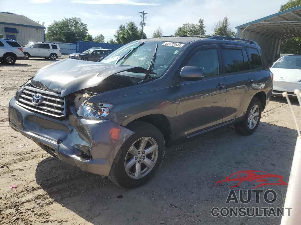 TOYOTA HIGHLANDER 2009 - JTEDA41A692007206