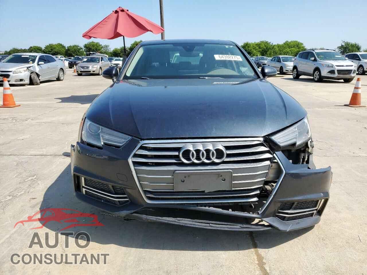AUDI A4 2018 - WAUKMAF46JA198573