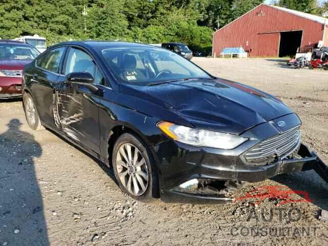 FORD FUSION 2017 - 3FA6P0H72HR326536