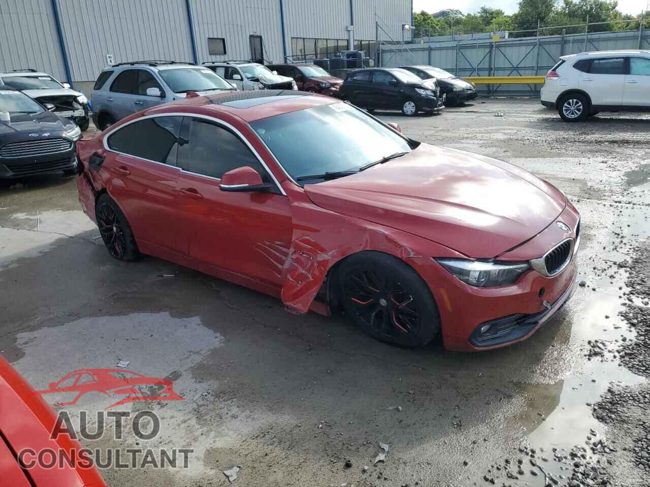 BMW 4 SERIES 2018 - WBA4J3C50JBB97409