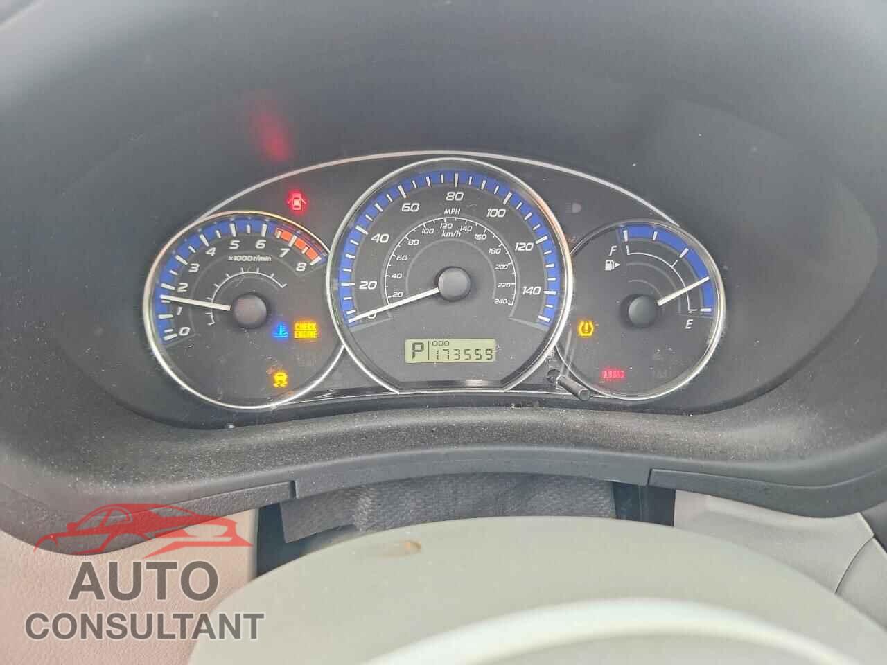 SUBARU FORESTER 2012 - JF2SHBDC0CH417076