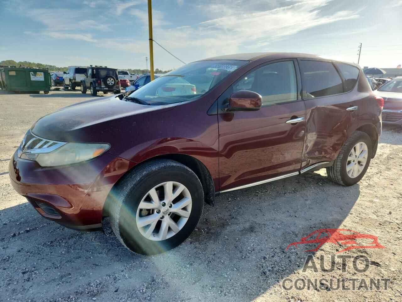 NISSAN MURANO 2012 - JN8AZ1MU4CW111850