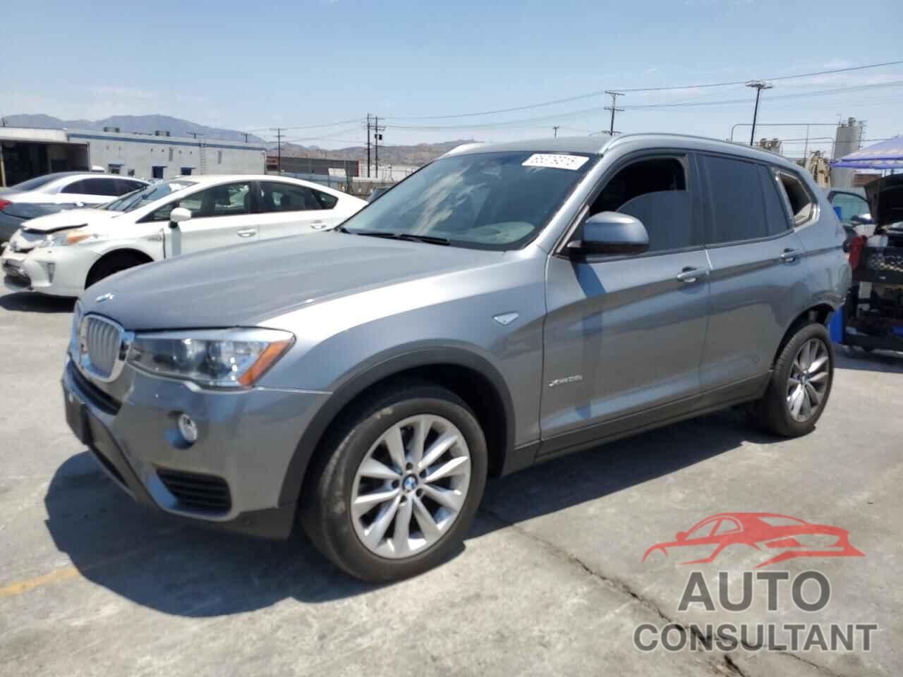 BMW X3 2016 - 5UXWX9C58G0D95316