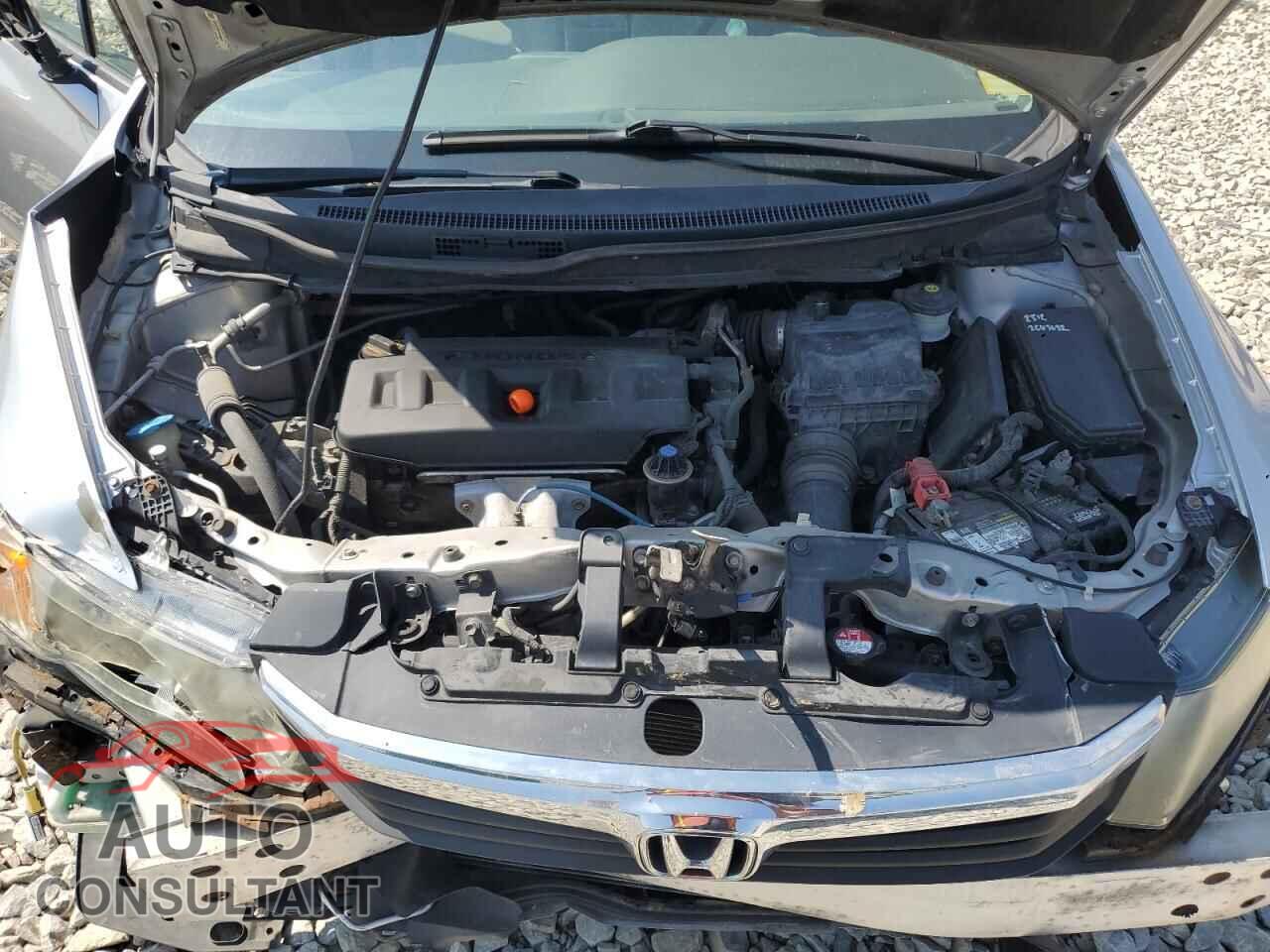 HONDA CIVIC 2012 - 19XFB2F84CE048433