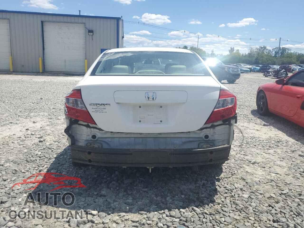 HONDA CIVIC 2012 - 2HGFB2F5XCH598327