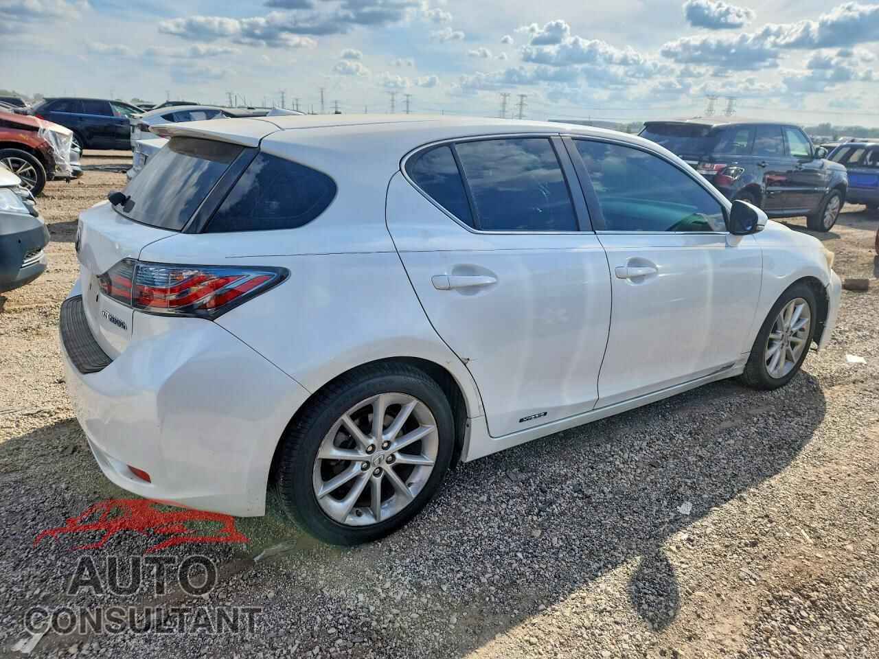 LEXUS CT 200 2013 - JTHKD5BH0D2151359