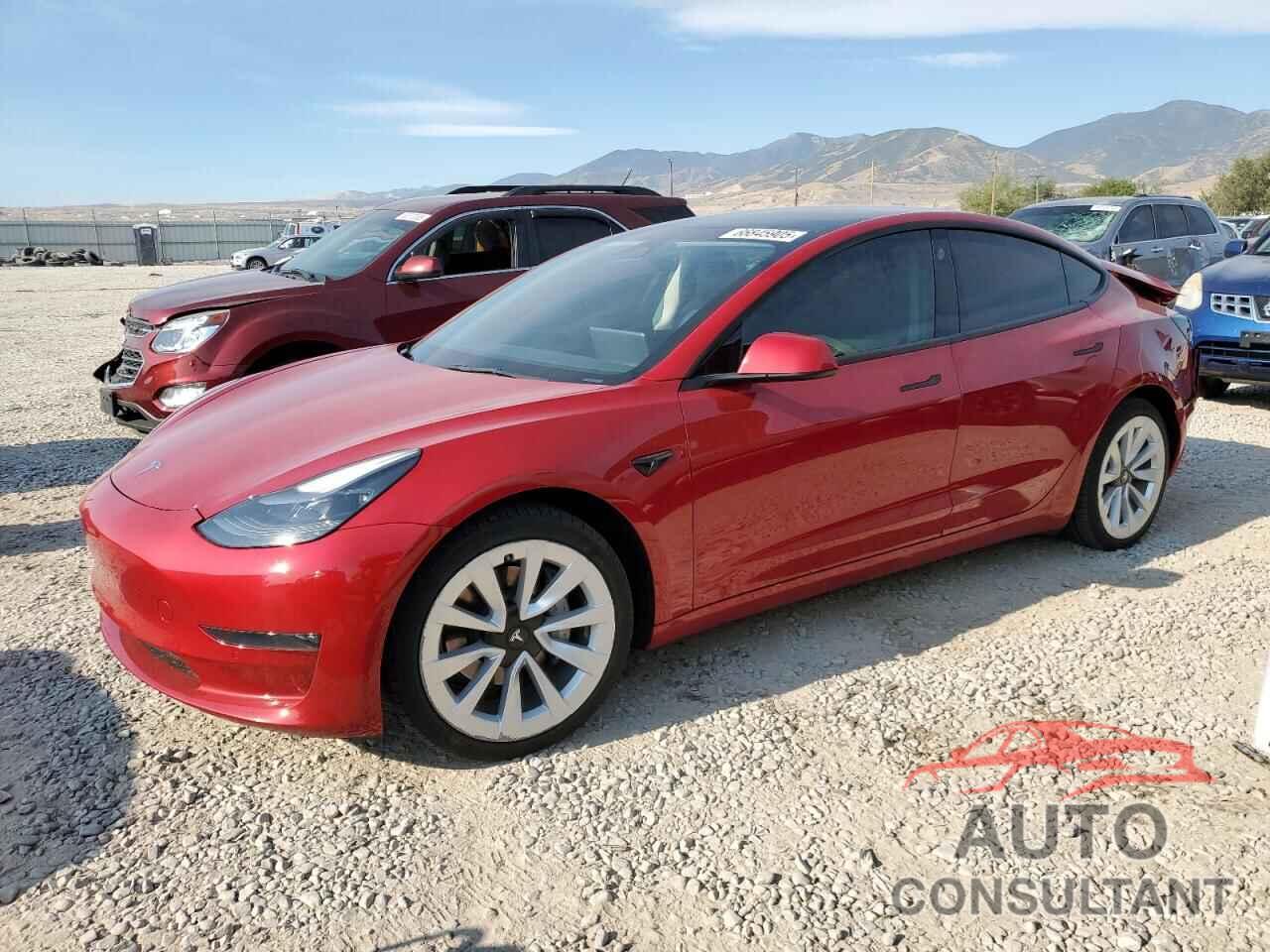 TESLA MODEL 3 2022 - 5YJ3E1EB8NF143575