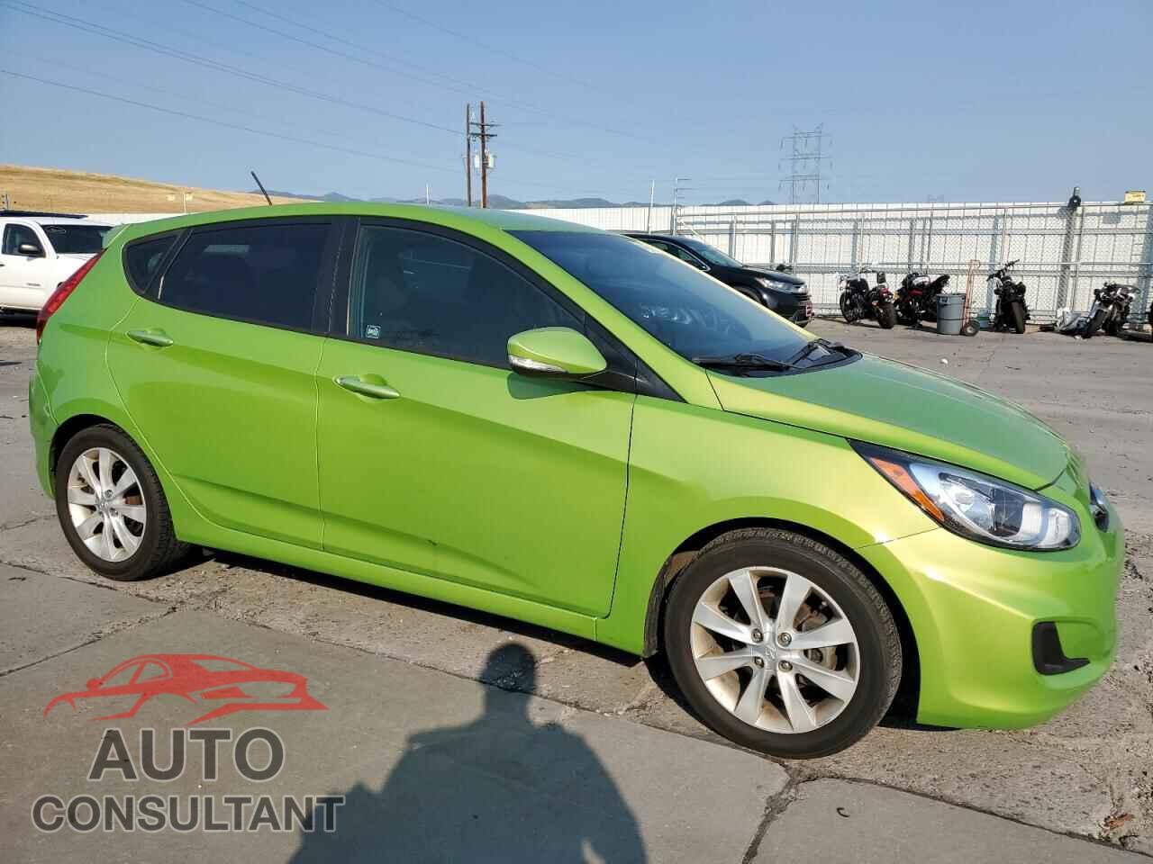 HYUNDAI ACCENT 2013 - KMHCU5AE7DU066032