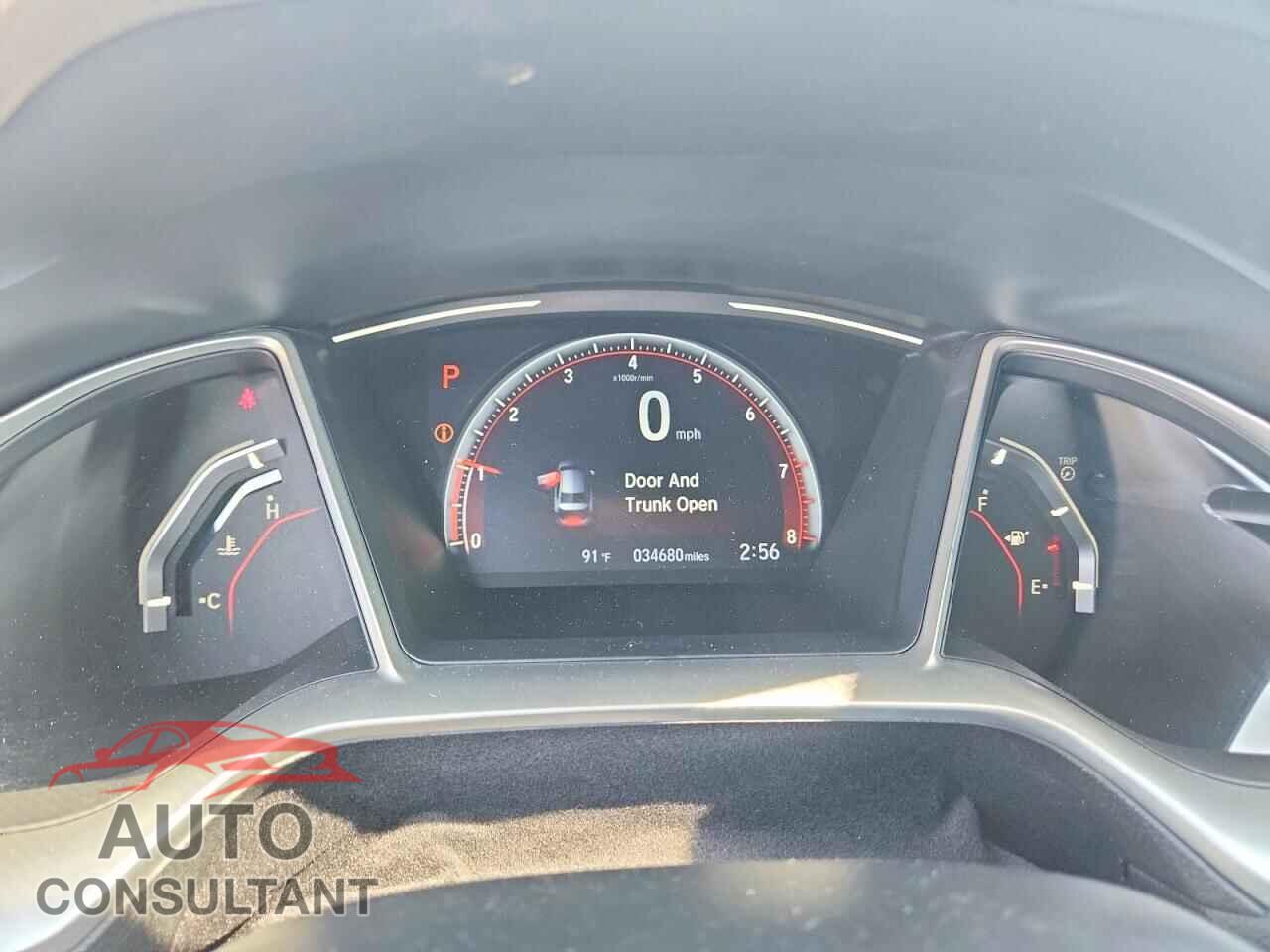 HONDA CIVIC 2019 - 2HGFC2F89KH515511