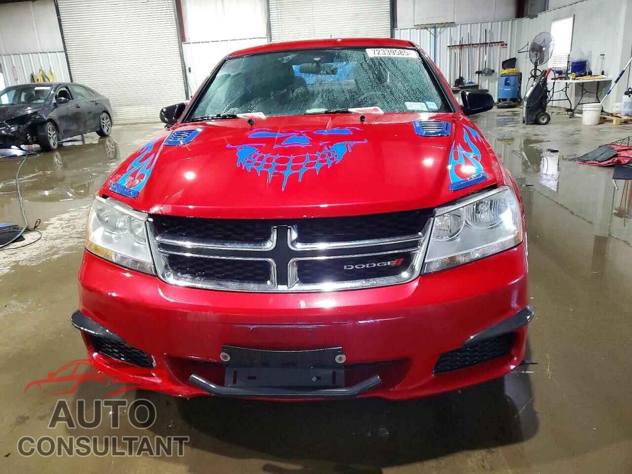 DODGE AVENGER 2013 - 1C3CDZAB8DN753388