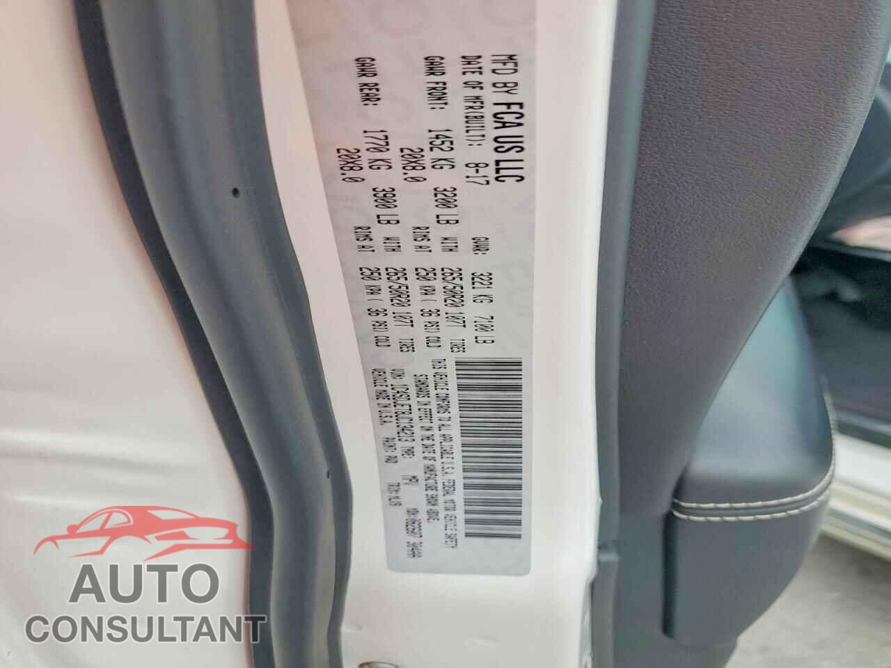 DODGE DURANGO 2018 - 1C4SDJET8JC134213