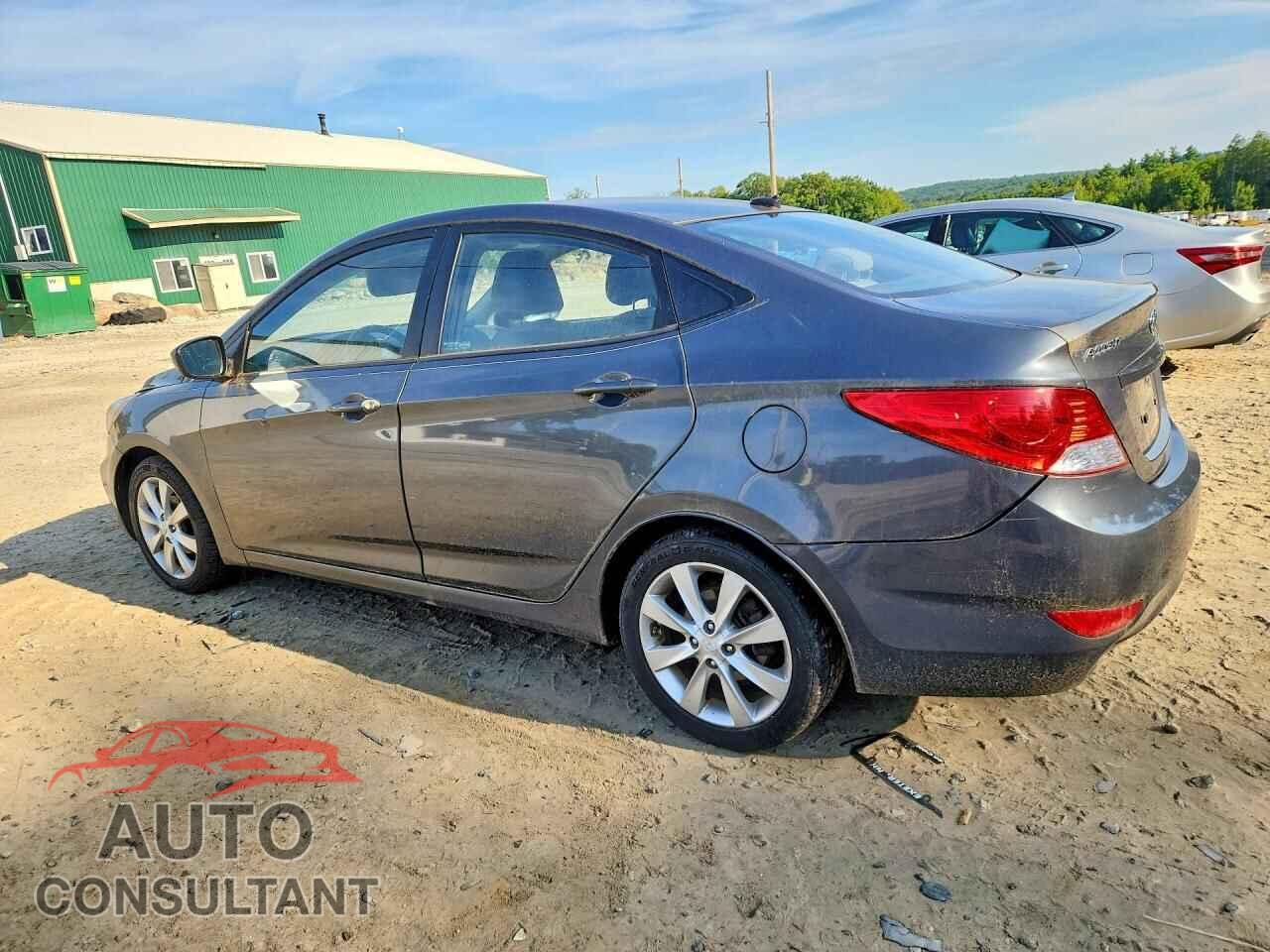 HYUNDAI ACCENT 2013 - KMHCU4AE1DU294005