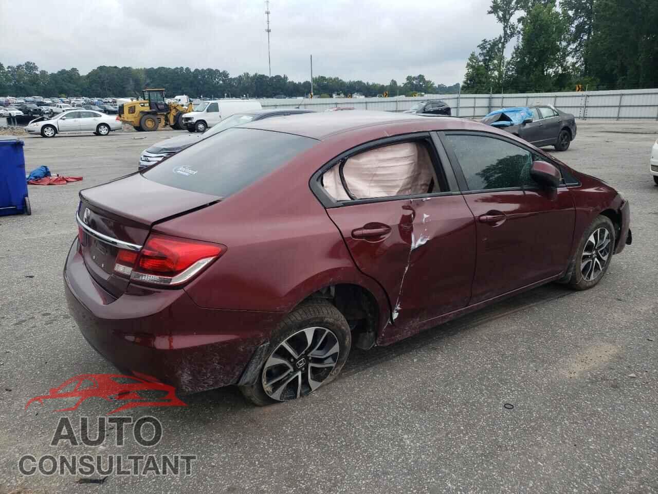 HONDA CIVIC 2013 - 2HGFB2F94DH508657