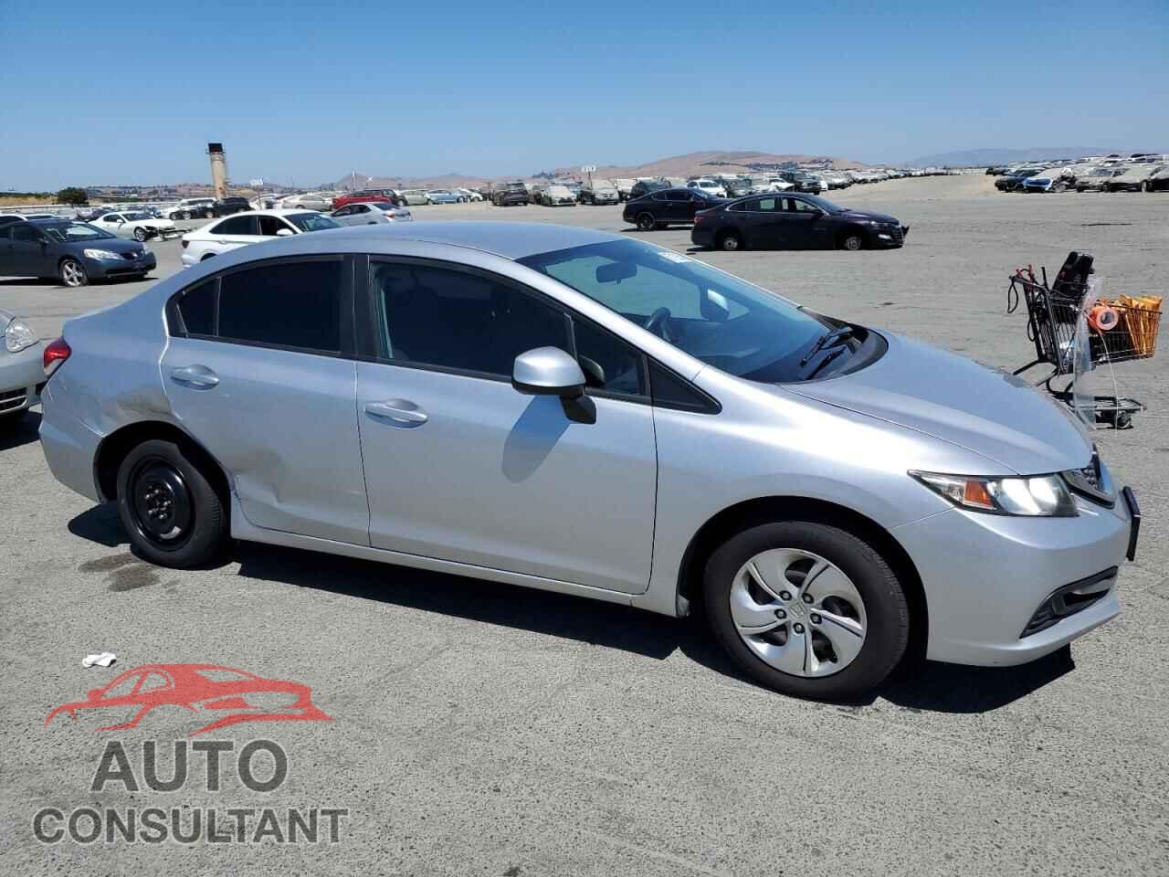 HONDA CIVIC 2013 - 19XFB2F52DE256267